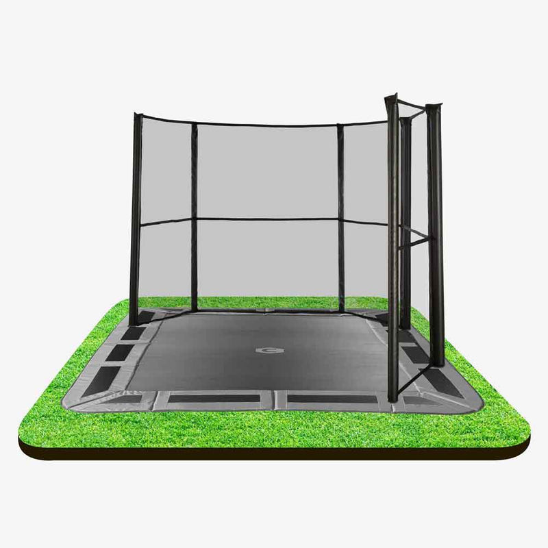 11ft X 8ft In-ground Enclosure corner