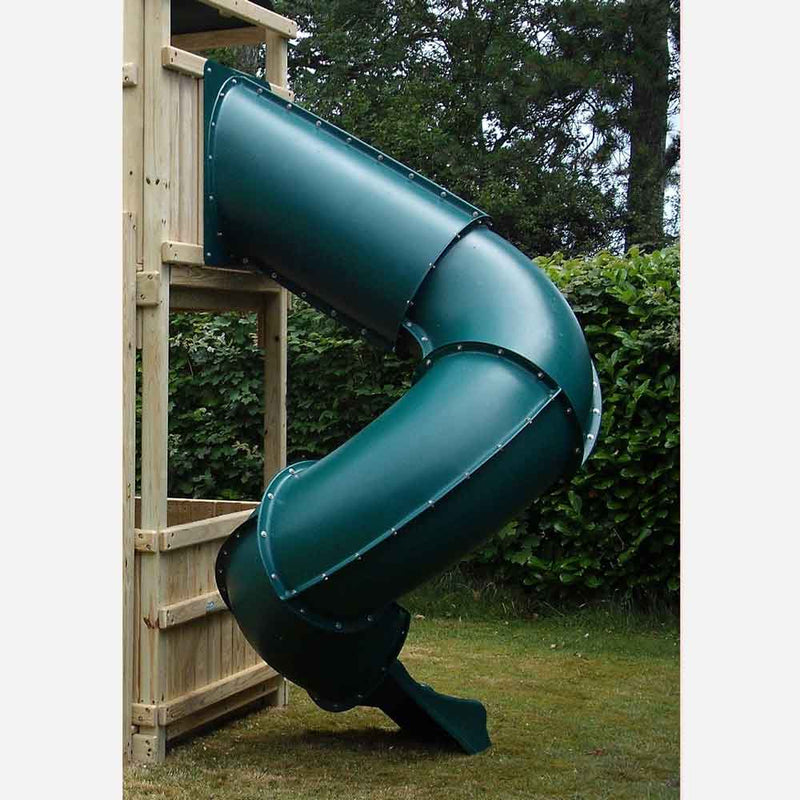 Enclosed Spiral Slide