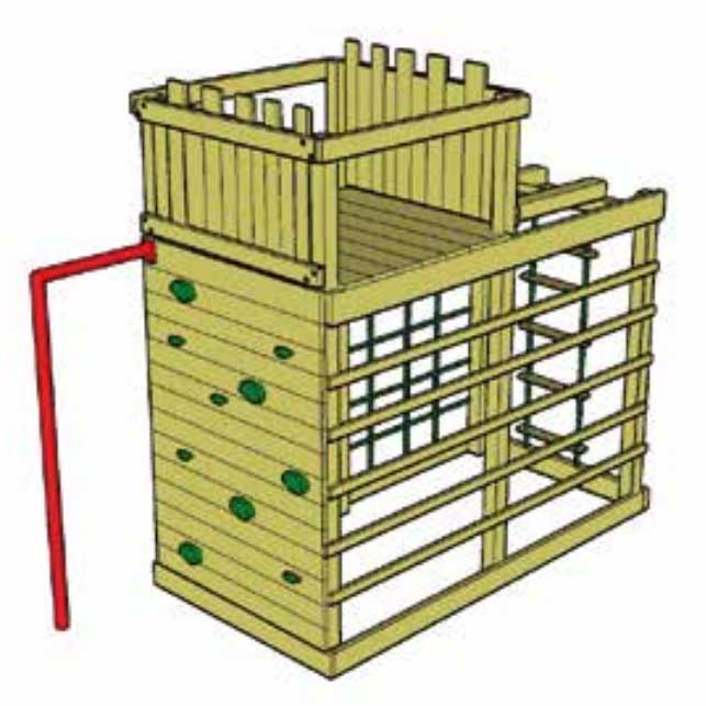 Fort Top (for Monkey Climber)