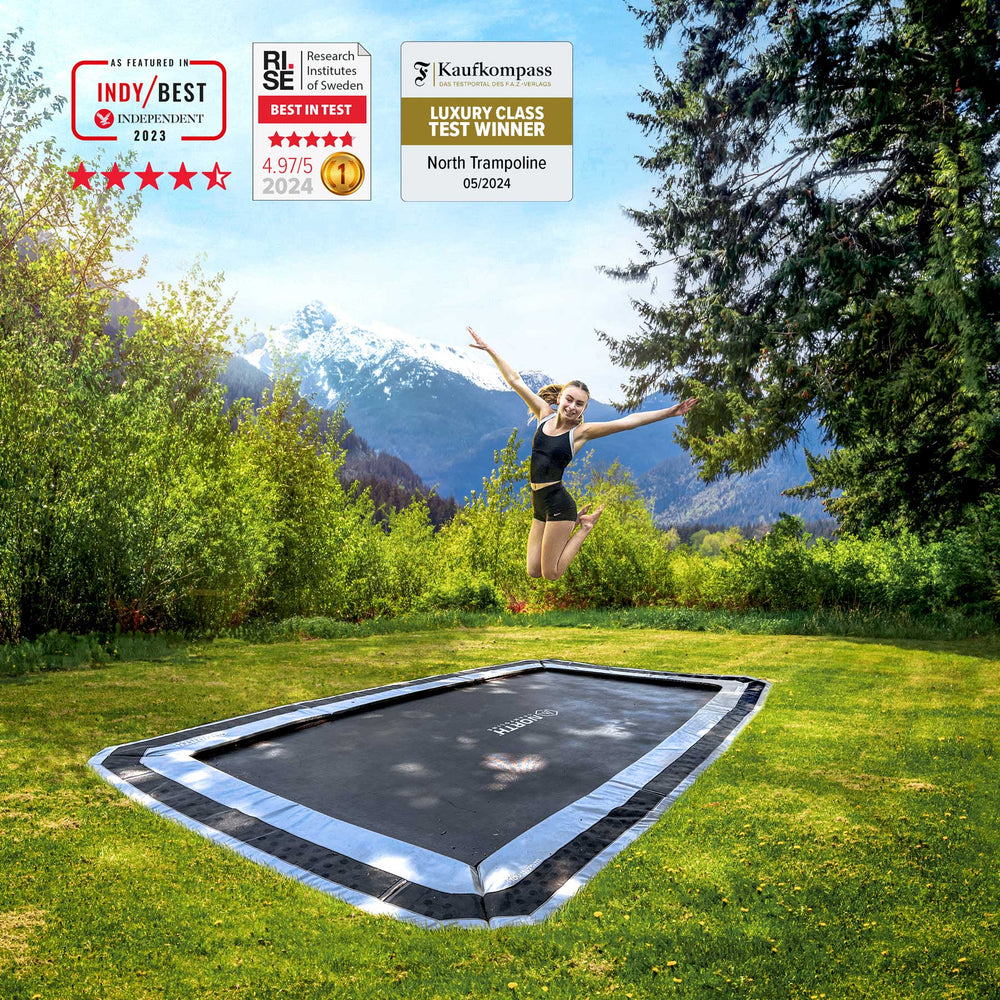 h4|We got together with North Trampoline, to create the ultimate in ground trampoline...