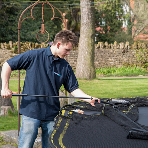 Springfree Trampoline Assembly